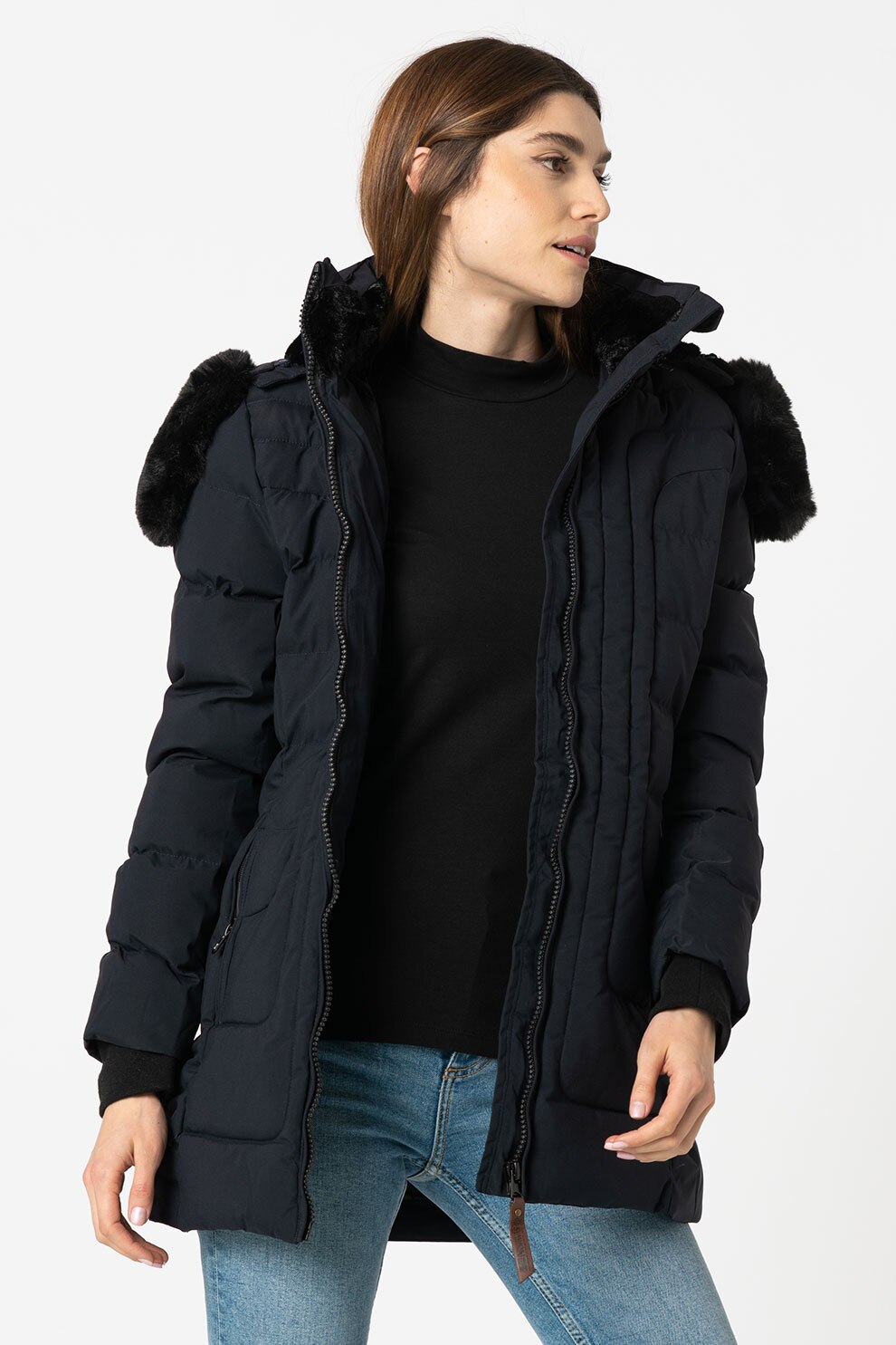 Geographical Norway, Geaca cu vatelina Bracelet, Bleumarin