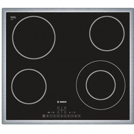 Котлон за вграждане Bosch PKF645FP2E, Стъклокерамика, 4 зони за готвене ...