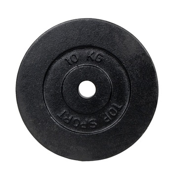 Greutate fier inSPORTline Top Sport Castyr 10kg/30mm Greutate fier inSPORTline Top Sport Castyr 10kg/30mm