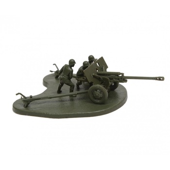 Macheta Militara Zvezda Soviet tun antitanc ZIS-3 cu echipaj 1:72 ZVEZ 6253 Macheta Militara Zvezda Soviet tun antitanc ZIS-3 cu echipaj 1:72 ZVEZ 6253