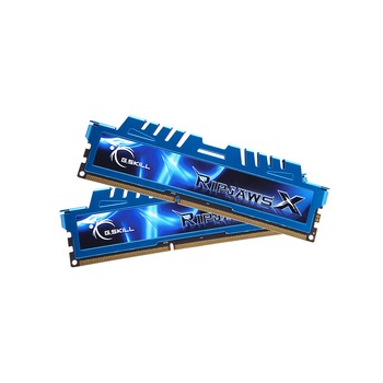 Memorie G.SKILL RipjawsX Blue 16GB (2x8GB) DDR3 1600MHz CL9 Dual Channel Kit Memorie G.SKILL RipjawsX Blue 16GB (2x8GB) DDR3 1600MHz CL9 Dual Channel Kit