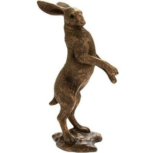 Figurina decorativa Reflections Bronzed Standing Hare, Lesser & Pavey
