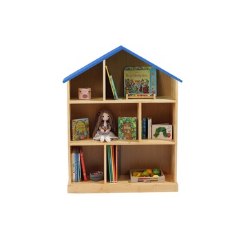Casuta biblioteca din lemn BookHouse, Ocean Blue,130 x 96 x 30 cm Casuta biblioteca din lemn BookHouse, Ocean Blue,130 x 96 x 30 cm