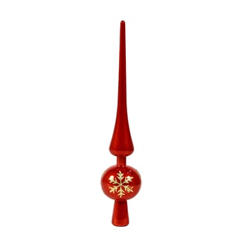 Varf brad, rosu, 28 cm, SYQC-0119138 Varf brad, rosu, 28 cm, SYQC-0119138