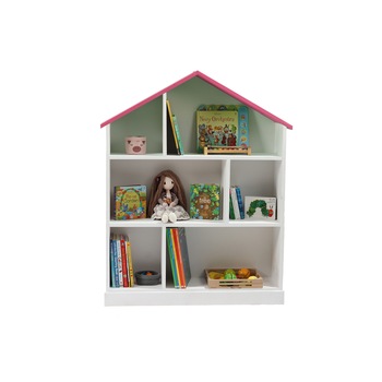 Casuta biblioteca din lemn BookHouse, Raspberry Punch, 130 x 96 x 30 cm Casuta biblioteca din lemn BookHouse, Raspberry Punch, 130 x 96 x 30 cm