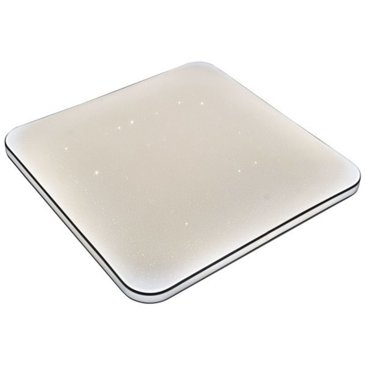 LED стенна лампа, Optonic, 36W, 3000K-6000K, Димируема, Сменяеми цветове с дистанционно управление, Квадратна