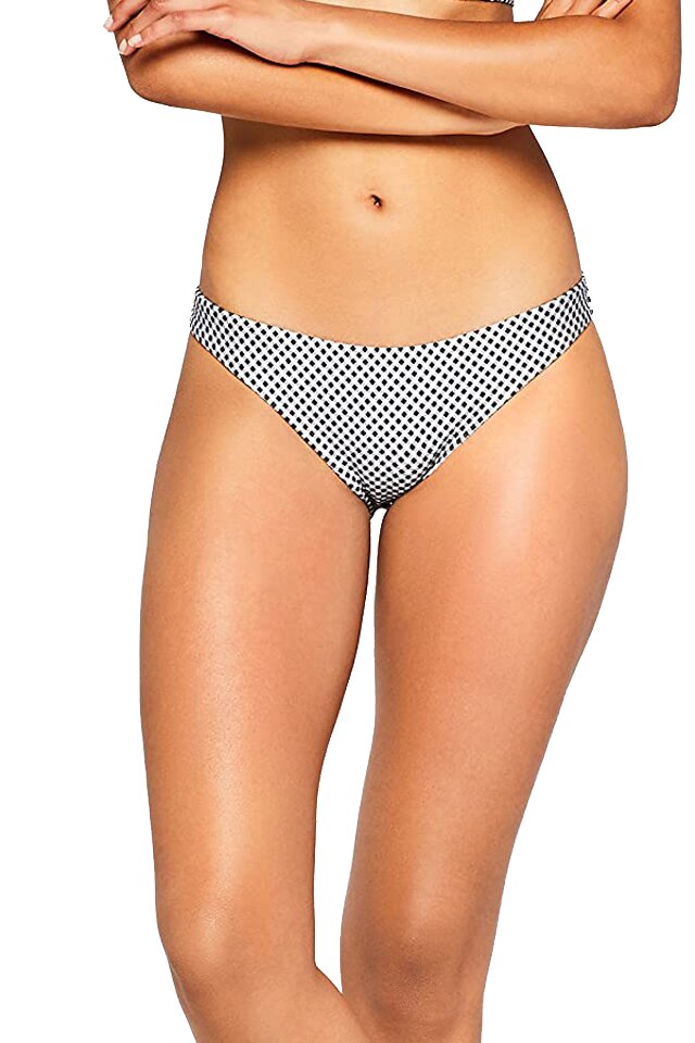 Slip dama Iris&Lilly, alb/negru, L