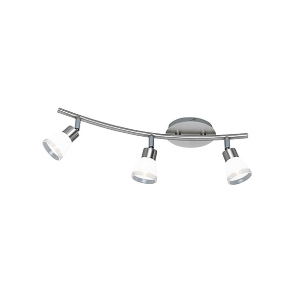 Aplica Trio nichel mat, 3 surse iluminat, 28W, 370 lumen