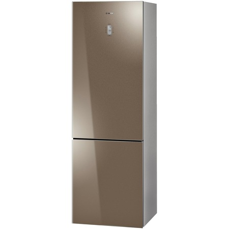 Combina frigorifica ColorGlass NoFrost Bosch KGN36SQ31, capacitate 285 litri, clasa A++, sticla quartz