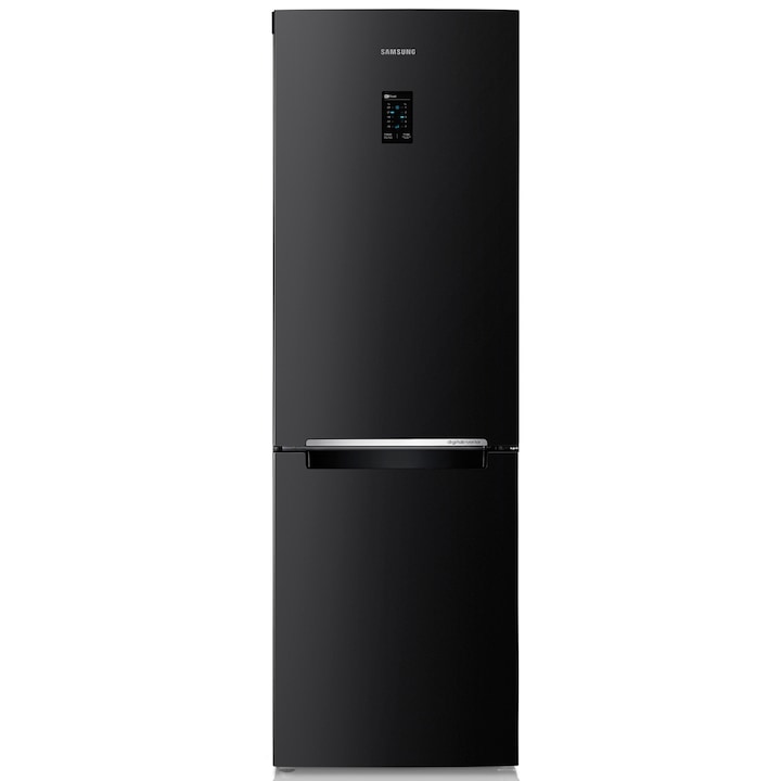 Samsung RB31FERNDB kombinált hűtőszekrény, 310 l, F energiaosztály, Full No Frost, H 185 cm, Fekete