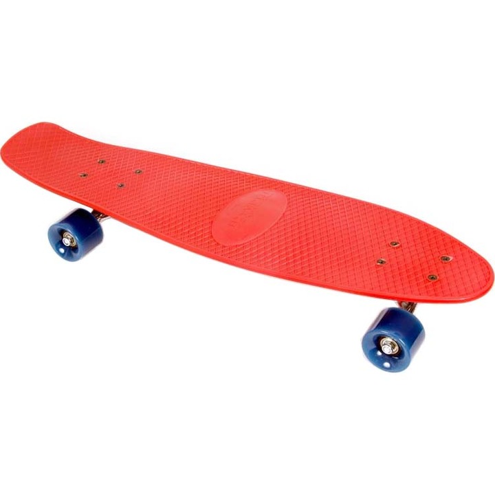 Penny Board Lightning, Rosu, 71x20 cm