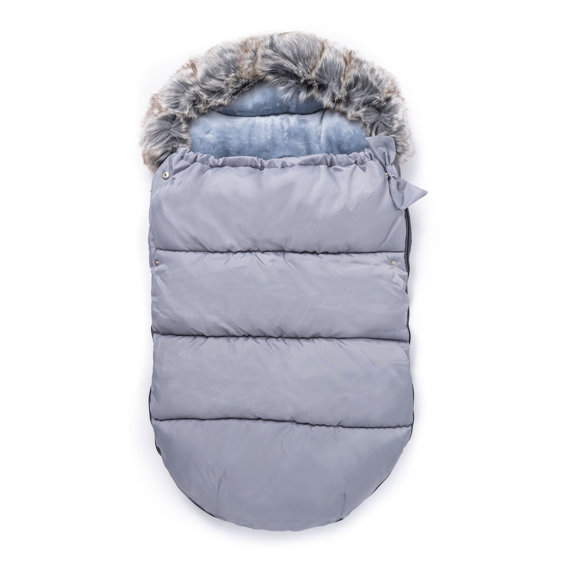 Sac iarna carucior cu blanita detasabila Gri