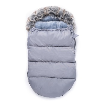 Sac iarna carucior cu blanita detasabila Gri Sac iarna carucior cu blanita detasabila Gri