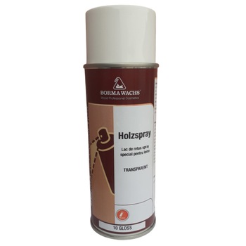 Lac mat de retus spray, pentru reconditionat, Borma Wachs, 400 ml Lac mat de retus spray, pentru reconditionat, Borma Wachs, 400 ml