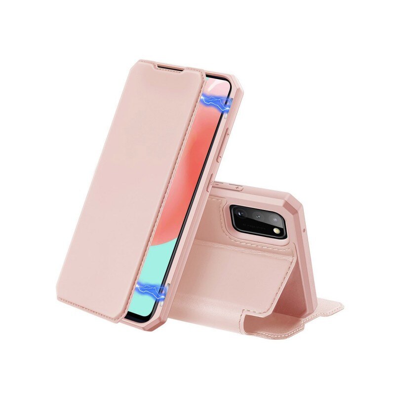 Husa Premium Duxducis Skin X Flip Cover Samsung Galaxy A31, Roz