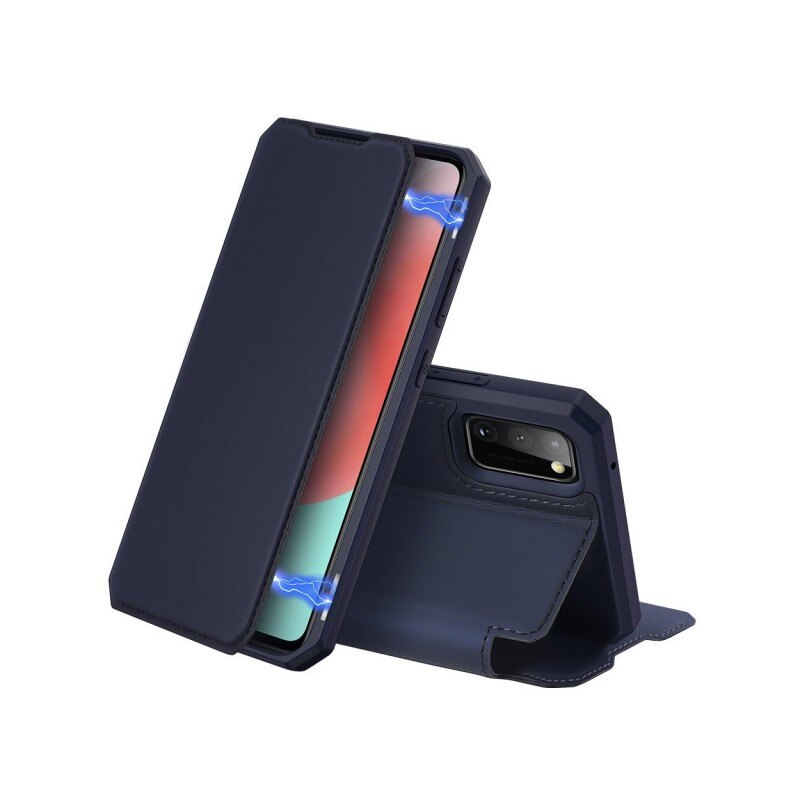 Husa Premium Duxducis Skin X Flip Cover Samsung Galaxy A31, Albastru