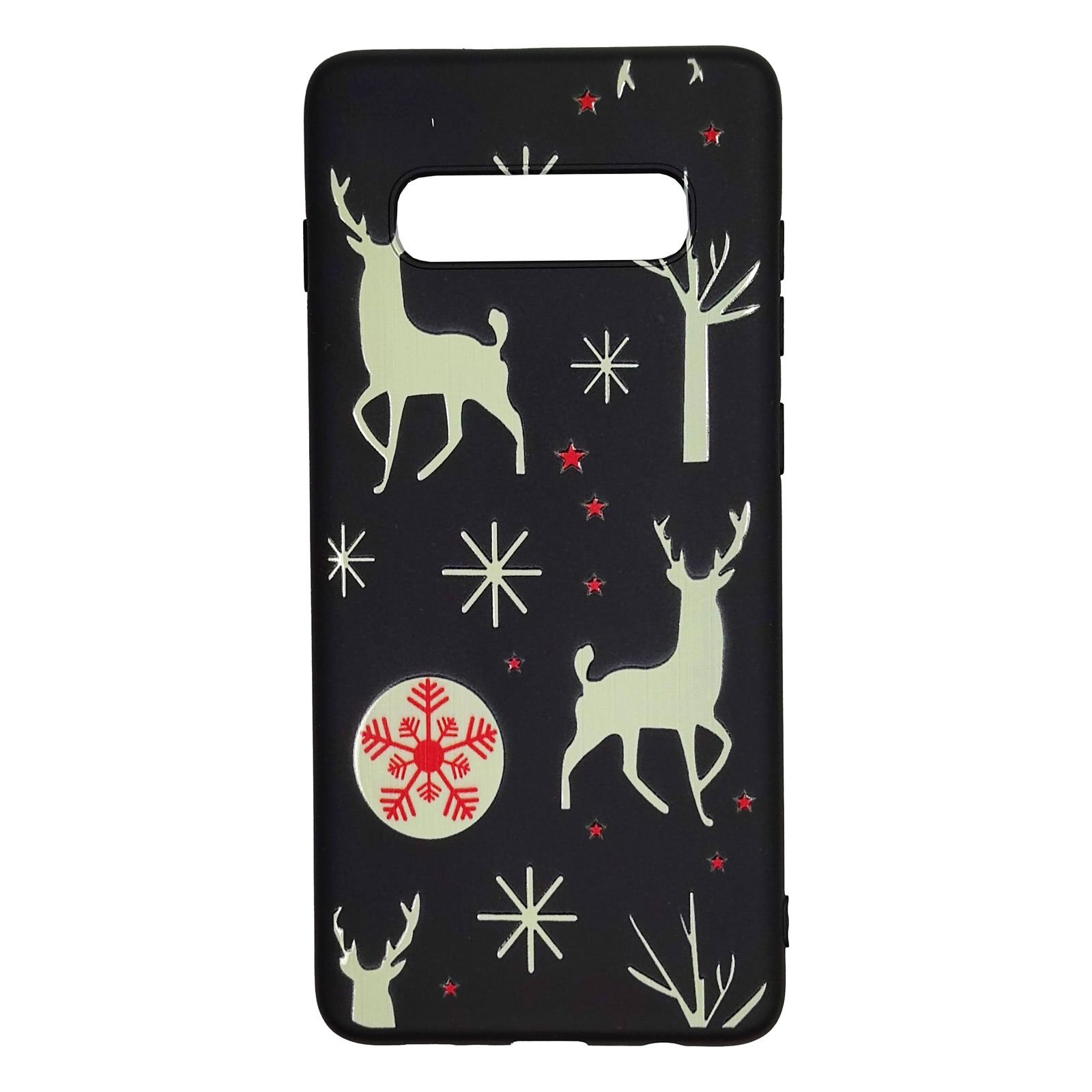 Husa Craciun Samsung Galaxy S10 Plus model Christmas Reindeer, Silicon, Antisoc, Viceversa Multicolor