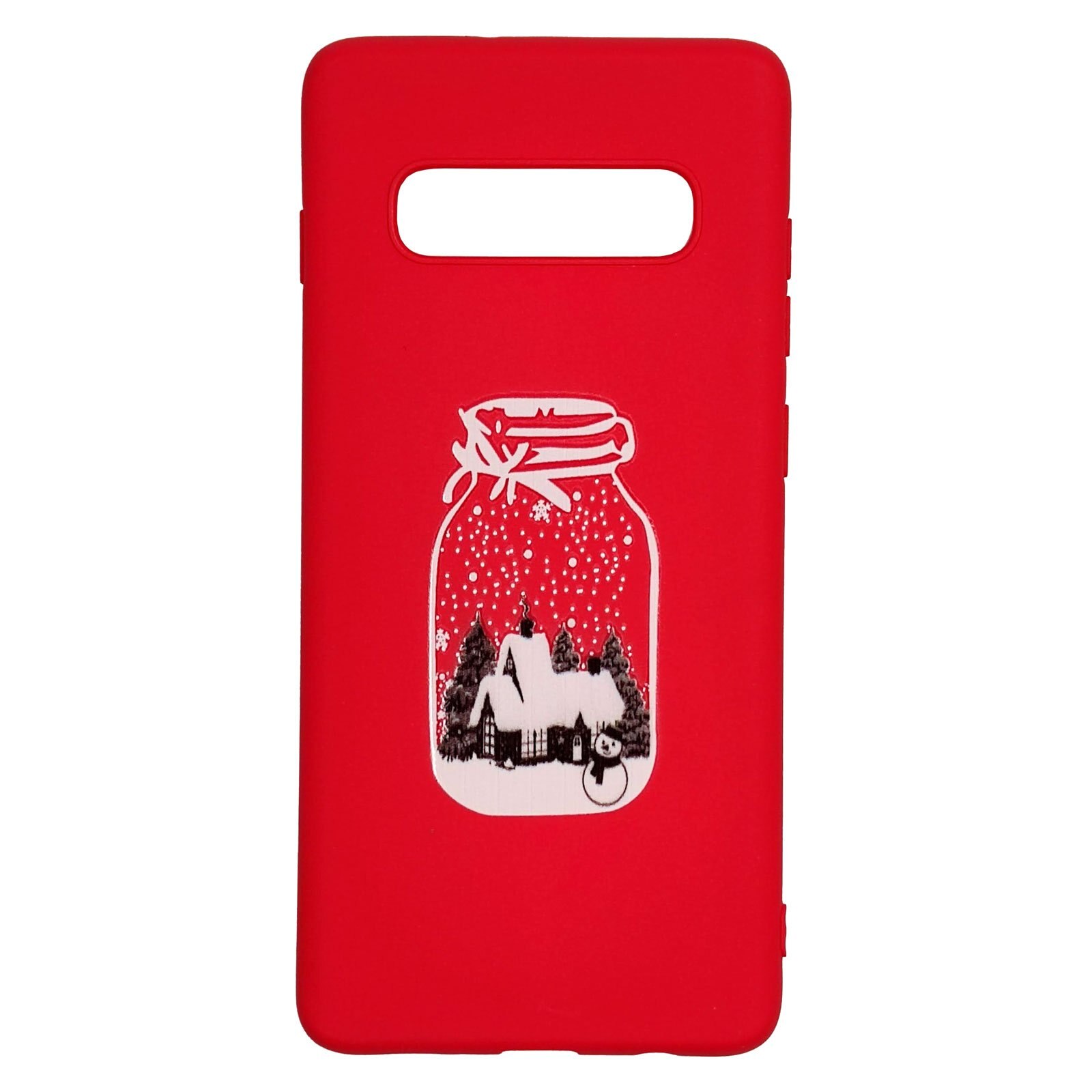 Husa Craciun Samsung Galaxy S10 Plus model Christmas Bottle, Silicon, Antisoc, Viceversa Multicolor