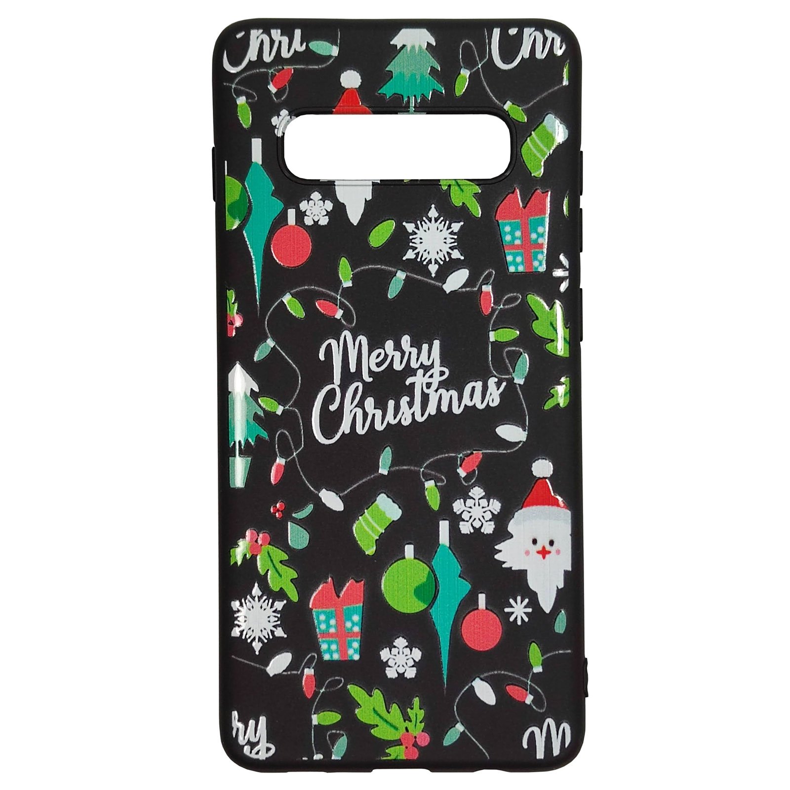 Husa Craciun Samsung Galaxy S10 Plus model Christmas Decorations, Silicon, Antisoc, Viceversa Multicolor