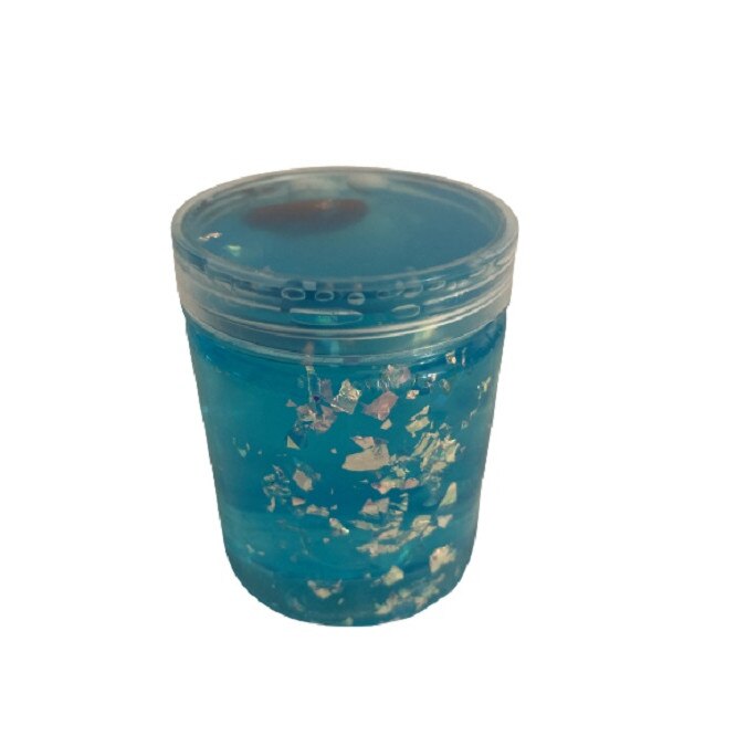 Jucarie intreactiva antistres slime gelatina la borcan cu capac 8 cm
