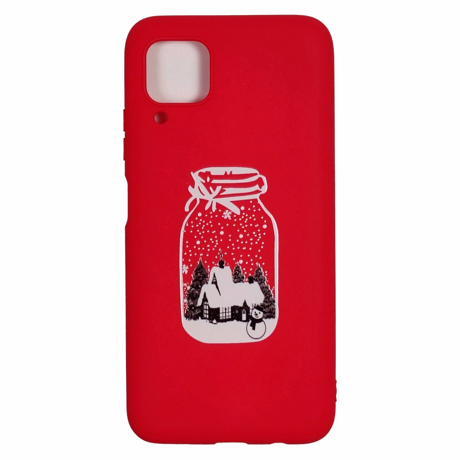 Husa Craciun Huawei P40 Lite model Christmas Bottle, Silicon, Antisoc, Viceversa Multicolor