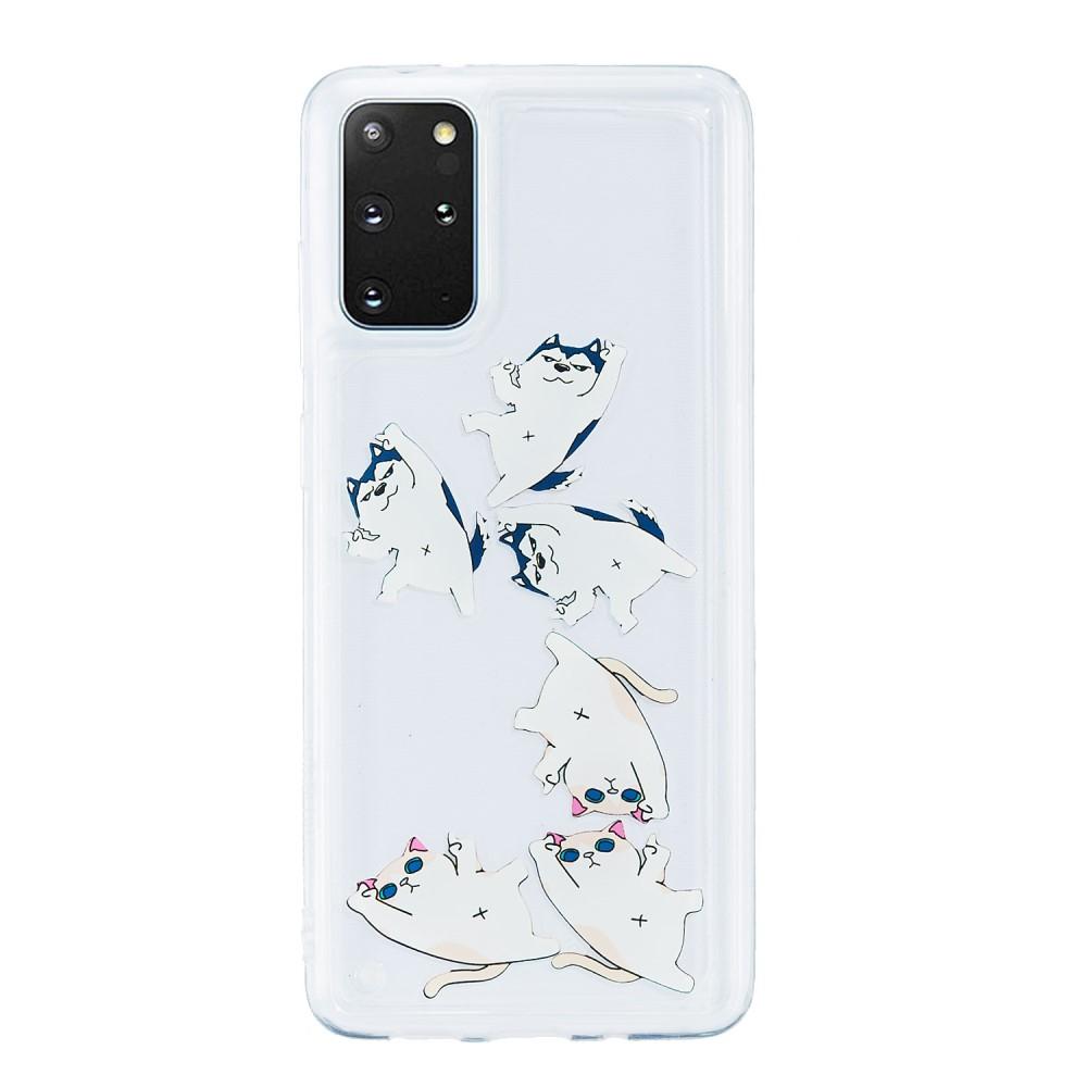 Husa silicon Samsung Galaxy S20 Plus model Liquid Sweet Animals, Silicon, TPU Viceversa Multicolor