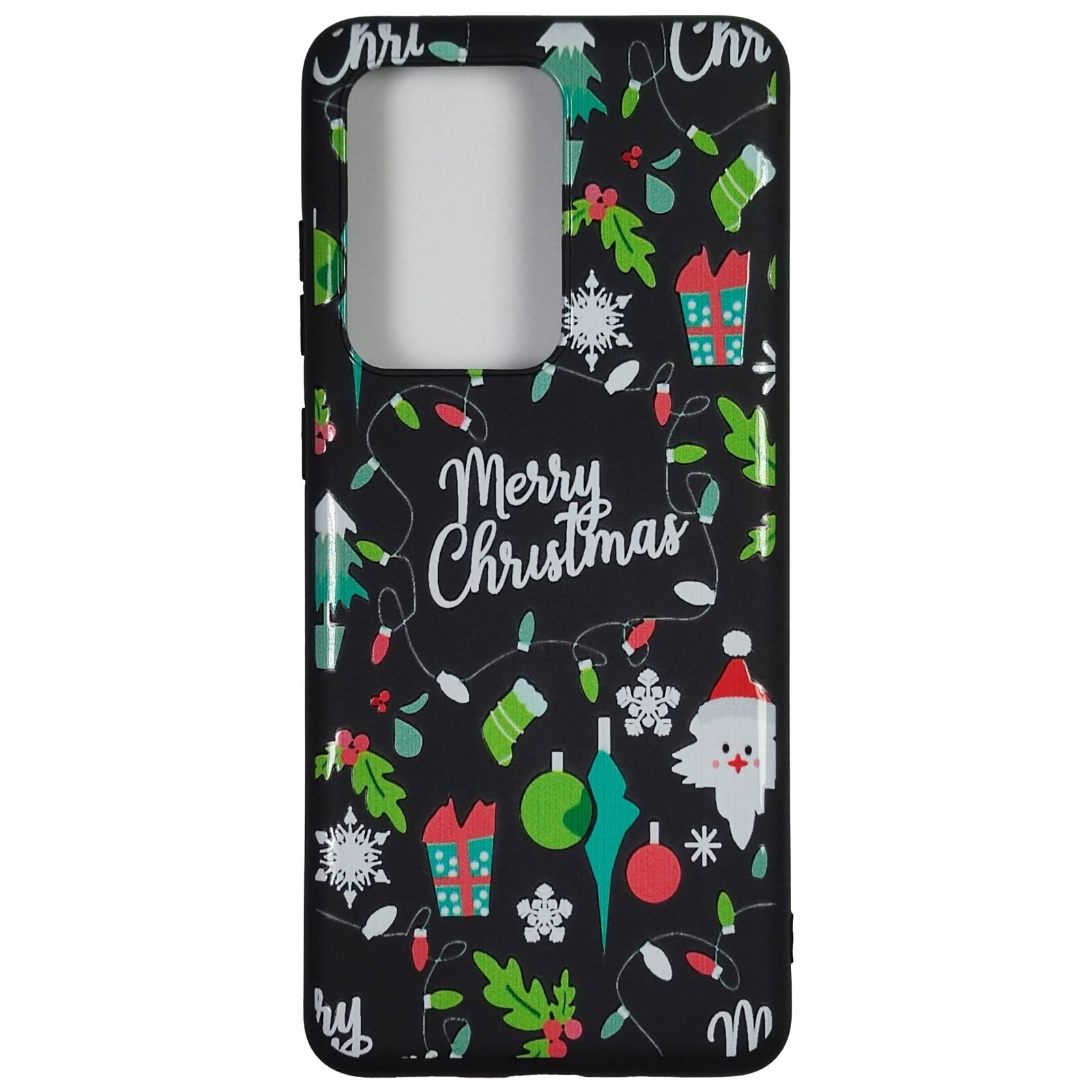 Husa Craciun Samsung Galaxy S20 Ultra model Christmas Decorations, Silicon, Antisoc, Viceversa Multicolor