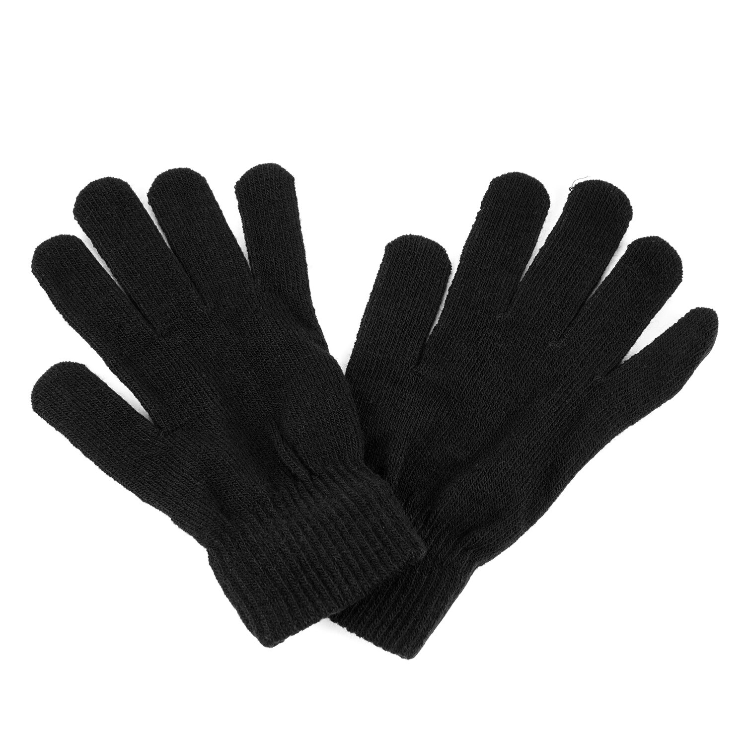 Manusi barbat din tricot, MB-720-152, Negru