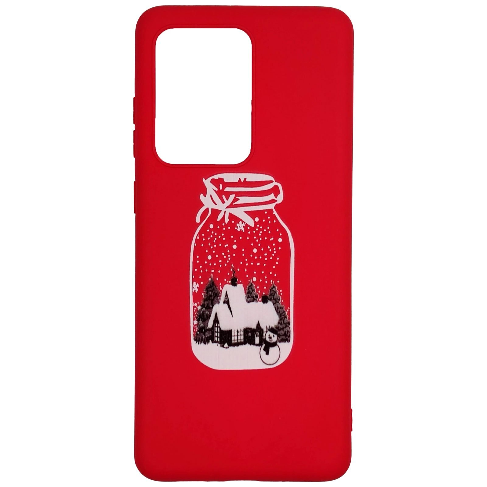 Husa Craciun Samsung Galaxy S20 Ultra model Christmas Bottle, Silicon, Antisoc, Viceversa Multicolor