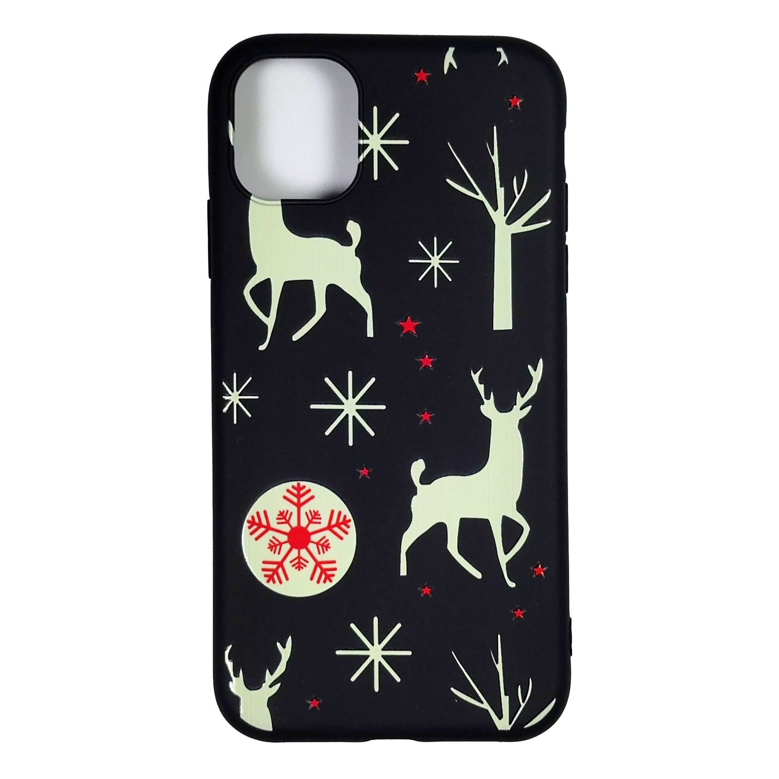 Husa Craciun Apple iPhone 11 Pro model Christmas Reindeers, Silicon, Antisoc, Viceversa Multicolor