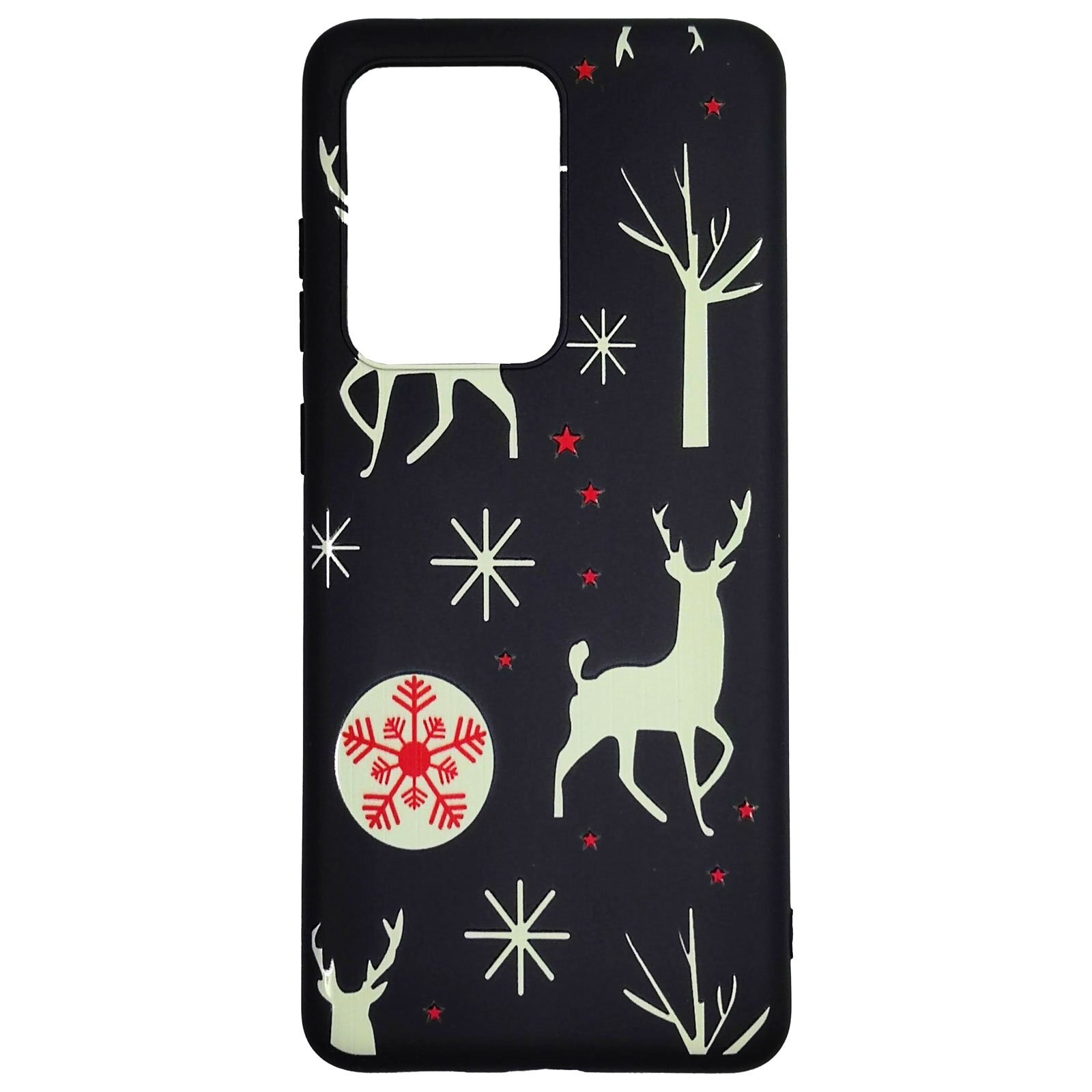 Husa Craciun Samsung Galaxy S20 Ultra model Christmas Reindeers, Silicon, Antisoc, Viceversa Multicolor