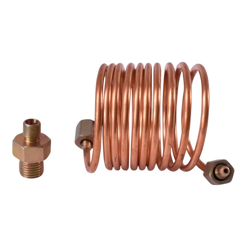 Conducta cupru manometru ulei cu reductie si nipluri conice la etansare UTB U-650