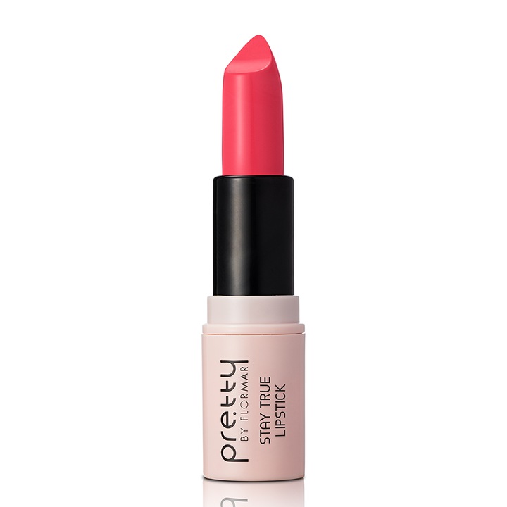 Hosszan tartó rúzs az intenzív fényért Pretty by Flormar Stay True Lipstick, 008