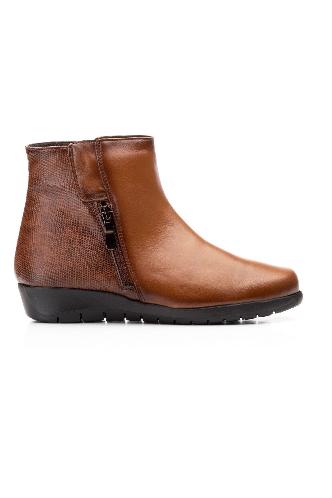 Ghete Piele Gravata Jam 7740, Camel