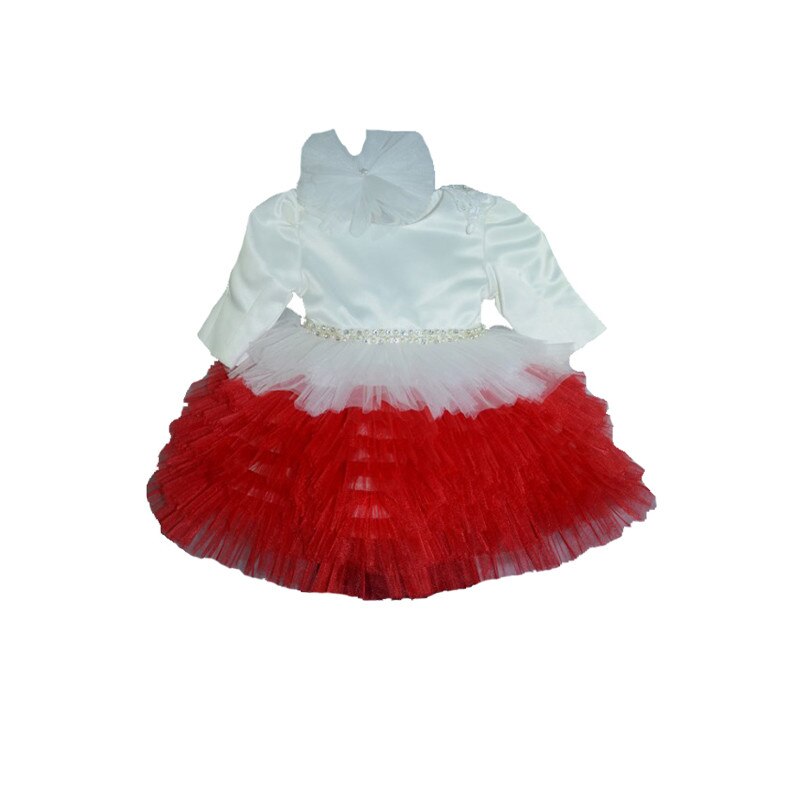 Set 2 piese pentru fete Colibra 1062A, Alb 3-6 luni