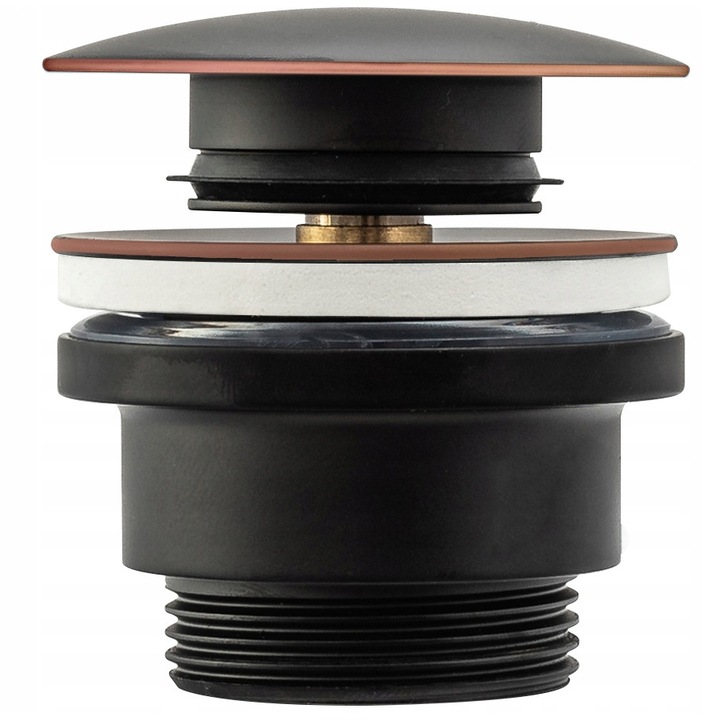 Изпускателен клапан ReaK lik-Klak, Универсален, Старо черно