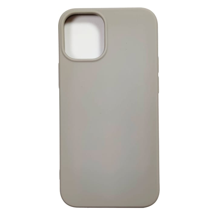 Husa silicon compatibil cu Apple iPhone 12 Pro Max Matte, Antisoc, TPU, Viceversa Gri