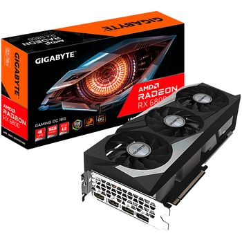Placa video Gigabyte Radeon™ RX 6800 GAMING OC, 16GB GDDR6, 256-bit Placa video Gigabyte Radeon™ RX 6800 GAMING OC, 16GB GDDR6, 256-bit
