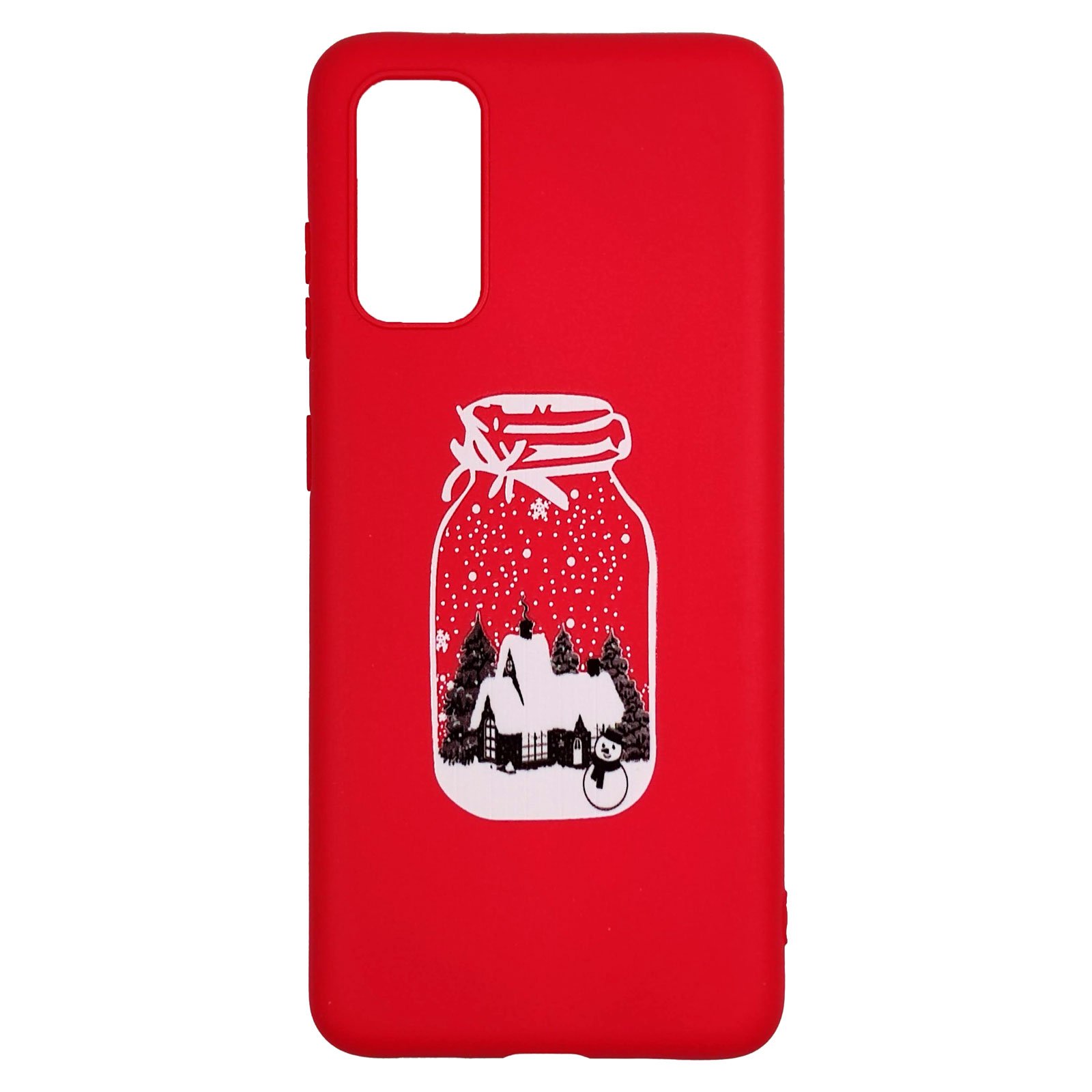 Husa Craciun Samsung Galaxy S20 FE model Christmas Bottle, Silicon, Antisoc, Viceversa Multicolor