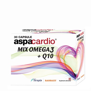 Aspacardio Mix Omega3 + Q10, 30 capsule, Terapia Aspacardio Mix Omega3 + Q10, 30 capsule, Terapia
