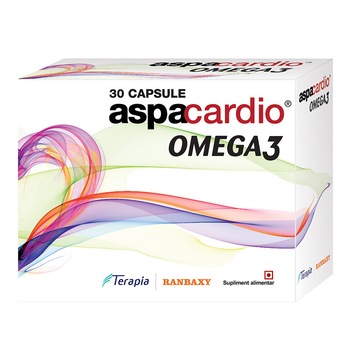 Aspacardio Omega 3, 30 capsule, Terapia Aspacardio Omega 3, 30 capsule, Terapia
