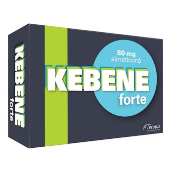 Kebene Forte Simeticona 80mg Terapia, 25 capsule Kebene Forte Simeticona 80mg Terapia, 25 capsule