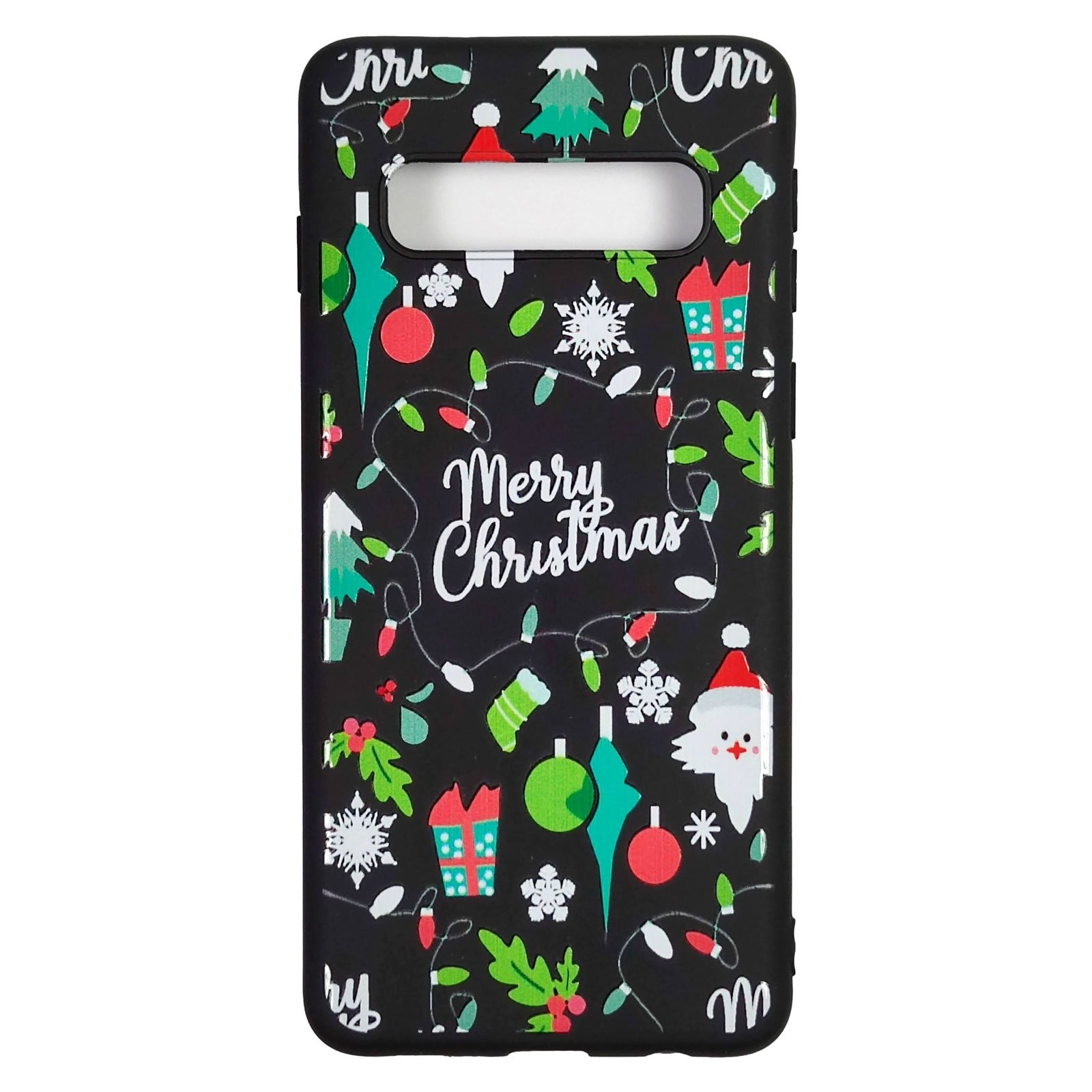 Husa Craciun Samsung Galaxy S10 model Christmas Decorations, Silicon, Antisoc, Viceversa Multicolor