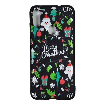 Husa Craciun Samsung Galaxy A11 model Christmas Decorations, Silicon, Antisoc, Viceversa Multicolor Husa Craciun Samsung Galaxy A11 model Christmas Decorations, Silicon, Antisoc, Viceversa Multicolor