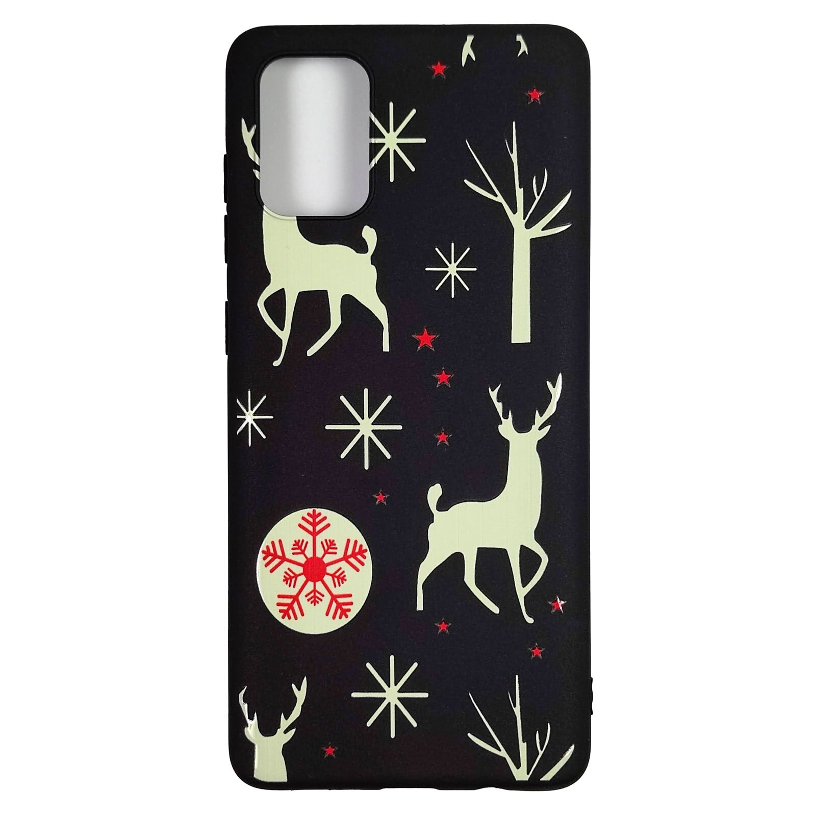 Husa Craciun Samsung Galaxy A71 model Christmas Reindeers, Silicon, Antisoc, Viceversa Multicolor