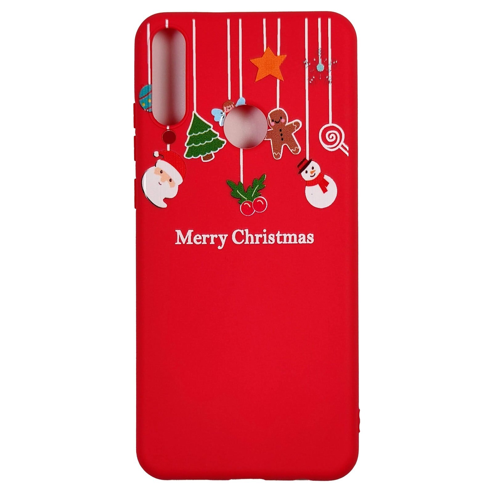 Husa Craciun Huawei Y6P model Merry Christmas, Silicon, Antisoc, Viceversa Multicolor