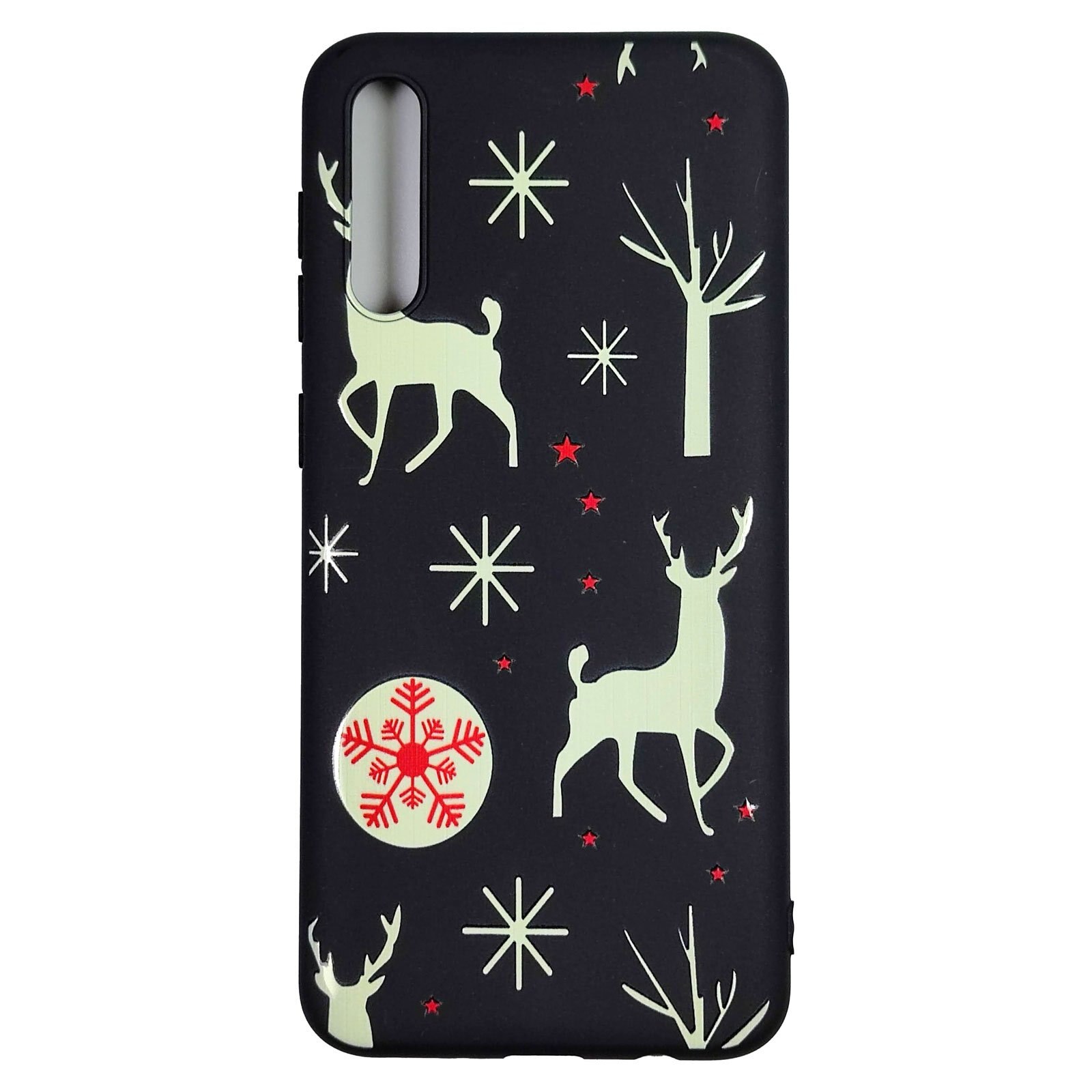 Husa Craciun Samsung Galaxy A50 model Christmas Reindeers, Silicon, Antisoc, Viceversa Multicolor