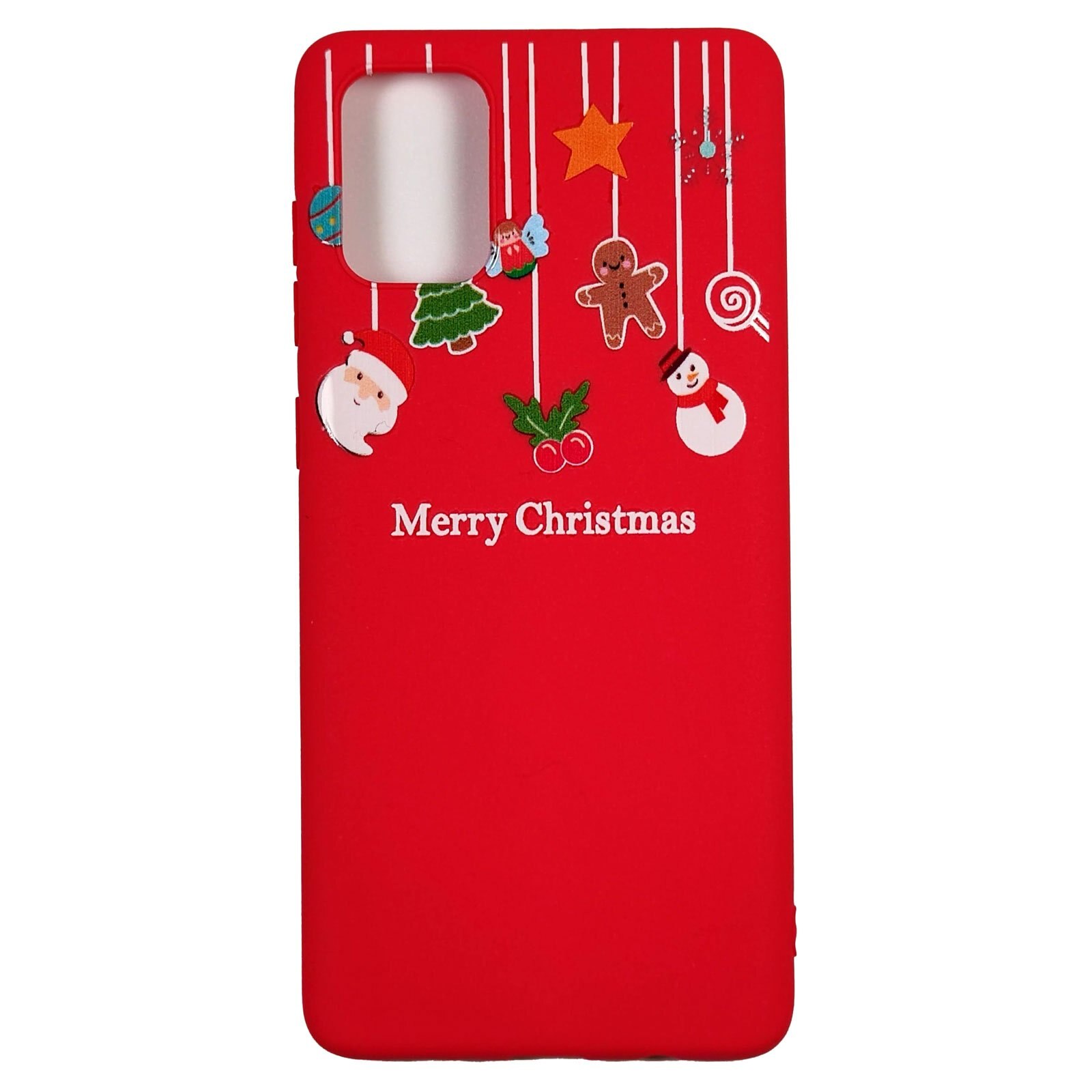 Husa Craciun Samsung Galaxy A71 model Merry Christmas, Silicon, Antisoc, Viceversa Multicolor