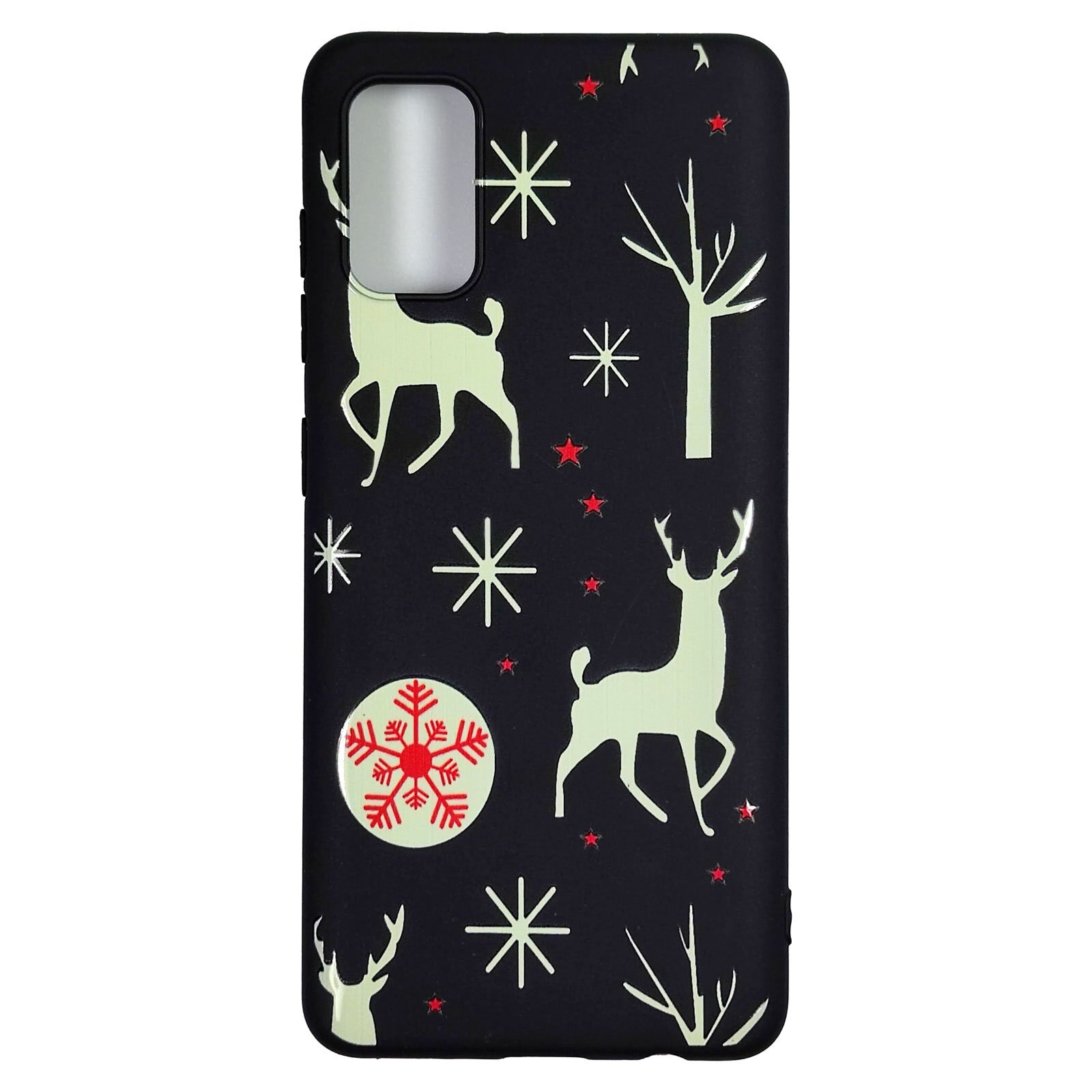 Husa Craciun Samsung Galaxy A41 model Christmas Reindeers, Silicon, Antisoc, Viceversa Multicolor