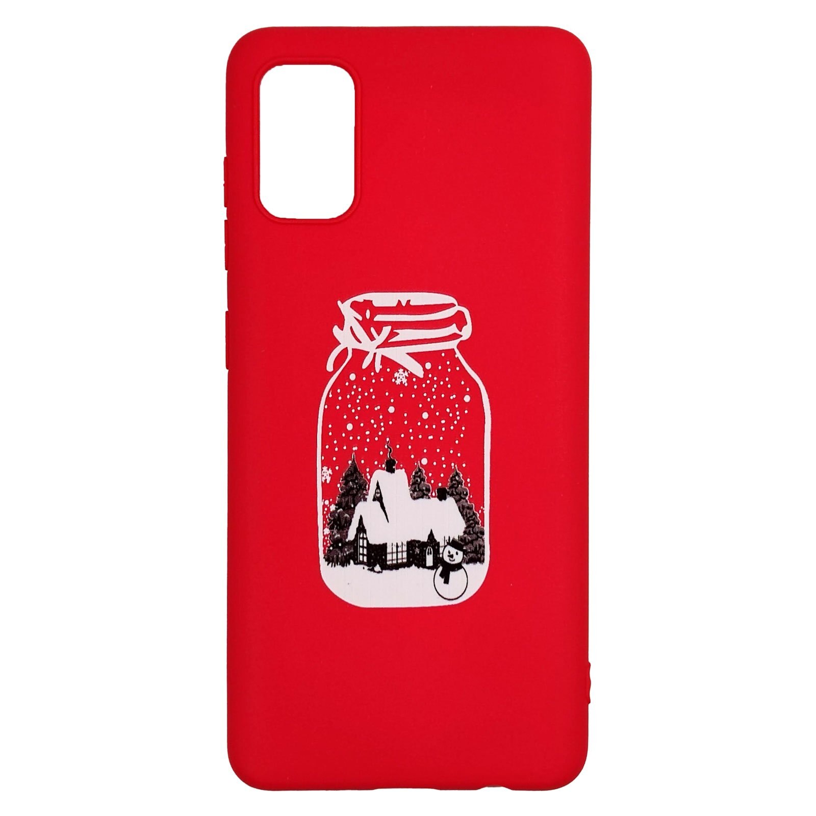 Husa Craciun Samsung Galaxy A41 model Christmas Bottle, Silicon, Antisoc, Viceversa Multicolor